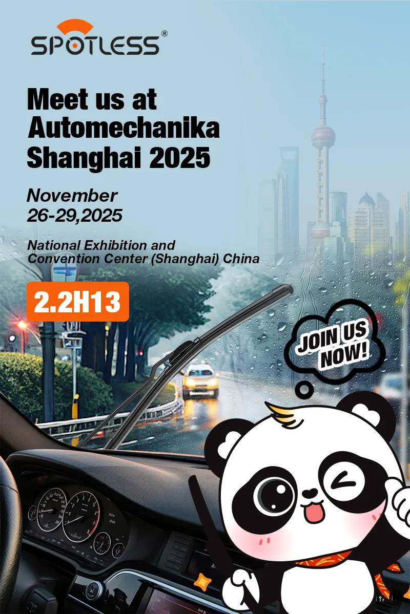 Essuieurs impeccables à Autowechanka Shanghai 2025