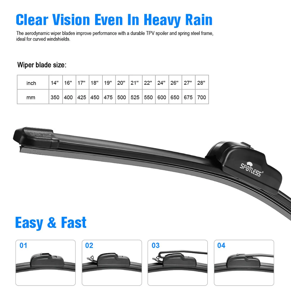 Car Windshield Wiper Blades
